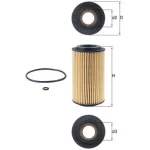 Mahle Yağ Filtresi – OX153/D1