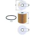 Mahle Yağ Filtresi – OX156D / OEM 11428513375