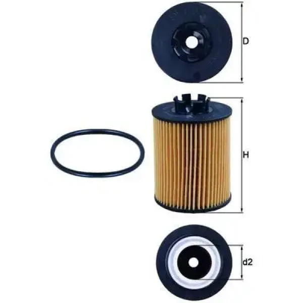 Mahle Yağ Filtresi – OX173/2D