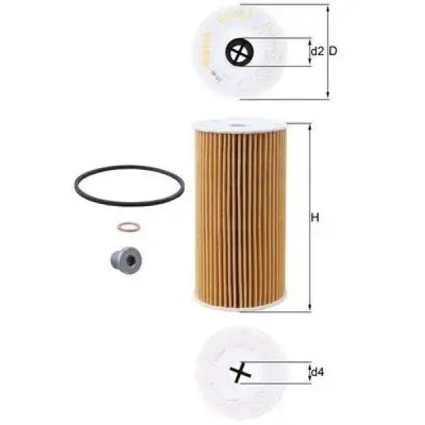 Mahle Yağ Filtresi – OX365/1D