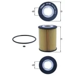 Mahle Yağ Filtresi – OX380D