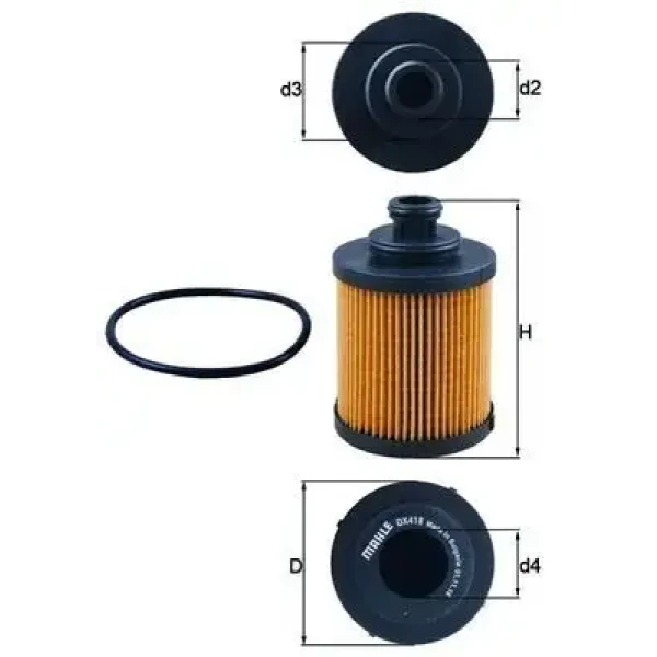 Mahle Yağ Filtresi – OX418D