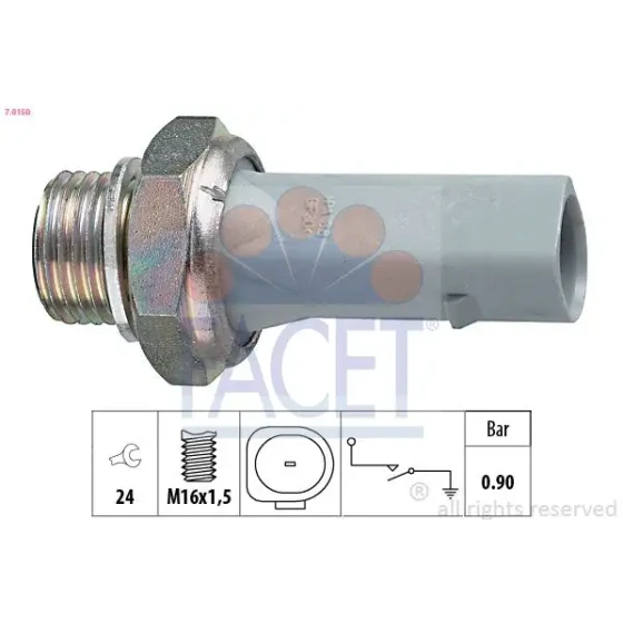 Facet Yağ Müşürü – 7.0150 / OEM 047919081B ürün görseli