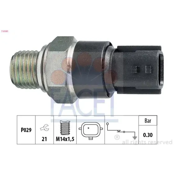 Facet Yağ Müşürü – 7.0181 / OEM 8200359633 ürün görseli