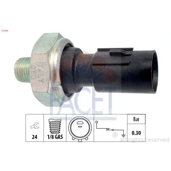 Facet Yağ Müşürü – 7.0195 / OEM 9475037100 ürün görseli