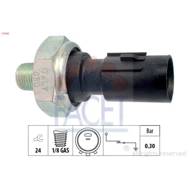 Facet Yağ Müşürü – 7.0195 / OEM 9475037100