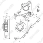 GMB Yağ Pompası – GOAS-122A / OEM 15010EB30A