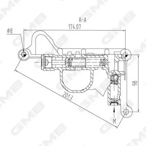 GMB Yağ Pompası – GOAS-45A / OEM 078115105D ürün görseli