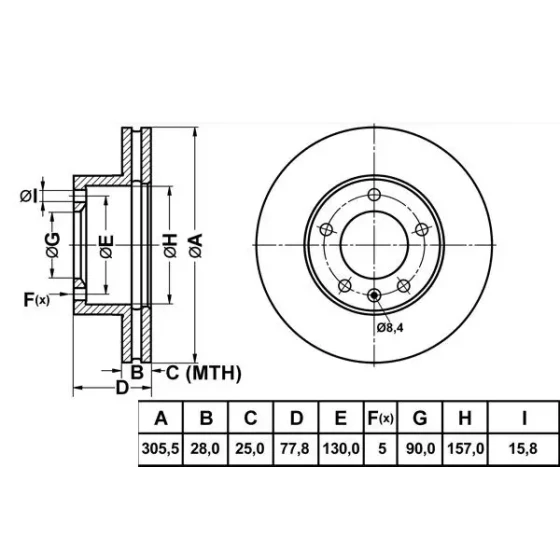 MEHA Yakıt Borusu – MH50103 / OEM 8200218942 ürün görseli