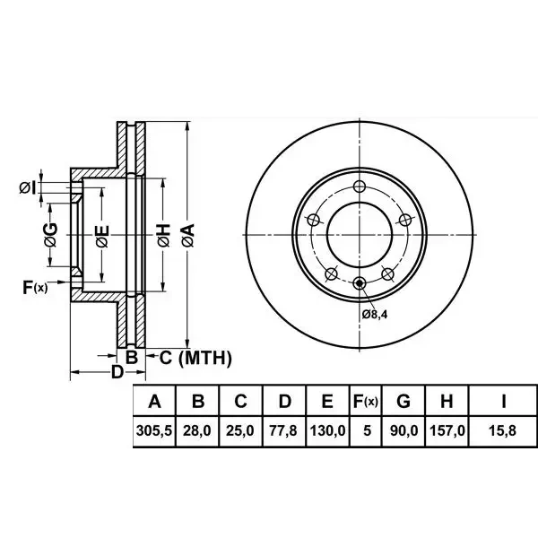 MEHA Yakıt Borusu – MH50103 / OEM 8200218942