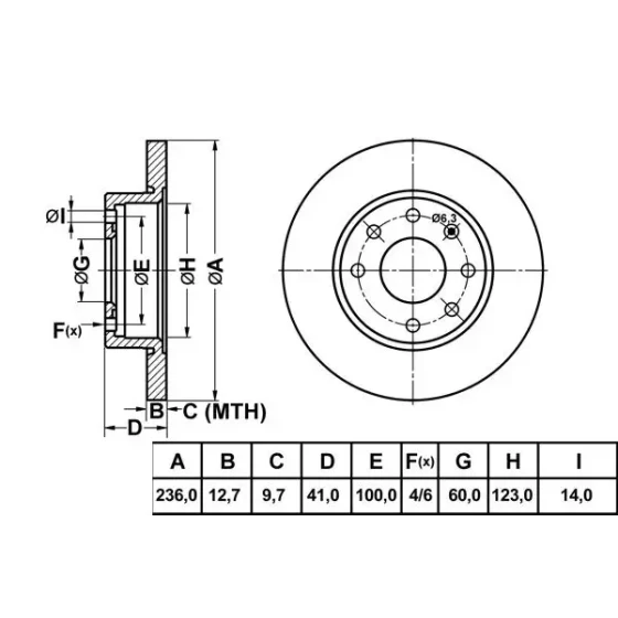 MEHA Yakıt Borusu – MH50130 / OEM 175103367R ürün görseli