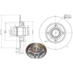 MEHA Yakıt Borusu – MH50411 / OEM 98AB9C318AK