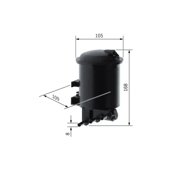 Bosch Yakıt Filtresi – 0450906461 ürün görseli
