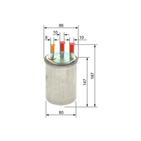 Bosch Yakıt Filtresi – 0450906508 ürün görseli