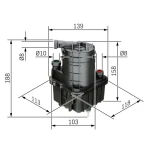 Bosch Yakıt Filtresi – 0450907015