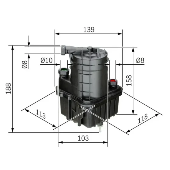 Bosch Yakıt Filtresi – 0450907015 ürün görseli