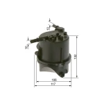Bosch Yakıt Filtresi – 09864B2006