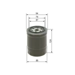 Bosch Yakıt Filtresi – 09864B2018 / OEM 1640502N10