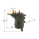Bosch Yakıt Filtresi – 09864B2024