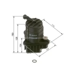 Bosch Yakıt Filtresi – 09864B2025