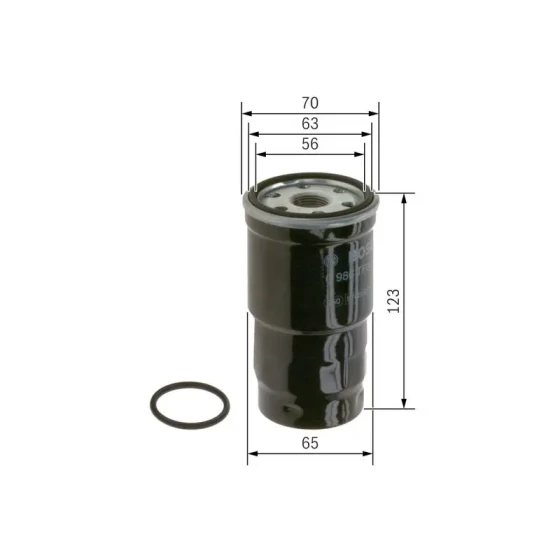 Bosch Yakıt Filtresi – 0986TF0166 ürün görseli