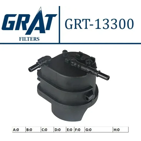 GRAT Yakıt Filtresi – 13300 / OEM 2S6Q9155BA1677302 ürün görseli