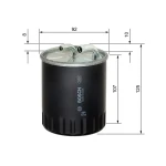 Bosch Yakıt Filtresi – 1457434437