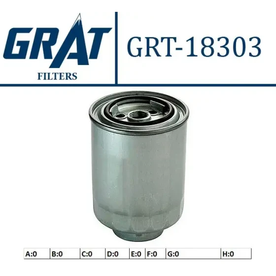 GRAT Yakıt Filtresi – 18303 / OEM 2330364010 ürün görseli
