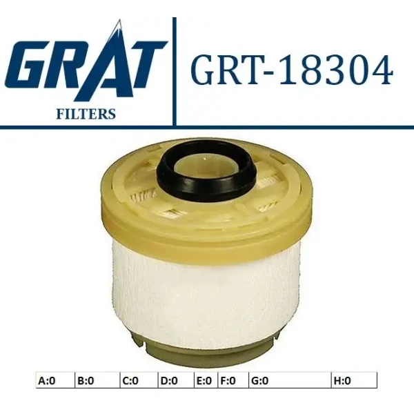 GRAT Yakıt Filtresi – 18304 / OEM 233900L010