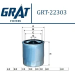 GRAT Yakıt Filtresi – 22303 / OEM A6010900352