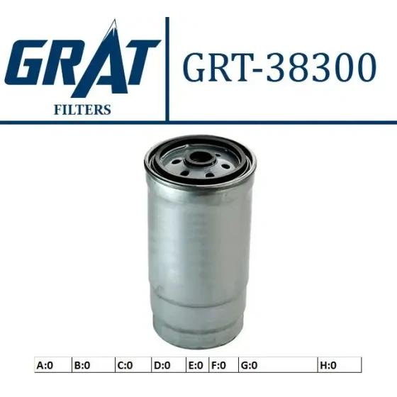 GRAT Yakıt Filtresi – 38300 / OEM 46807036 ürün görseli