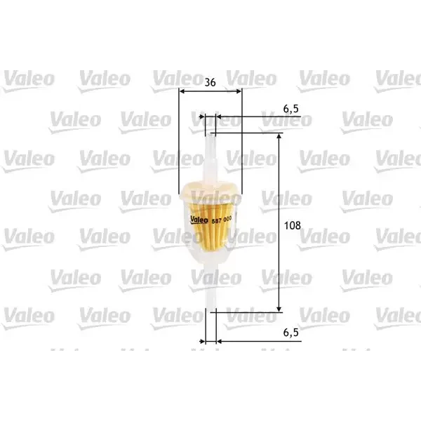 Valeo Yakıt Filtresi – 587000