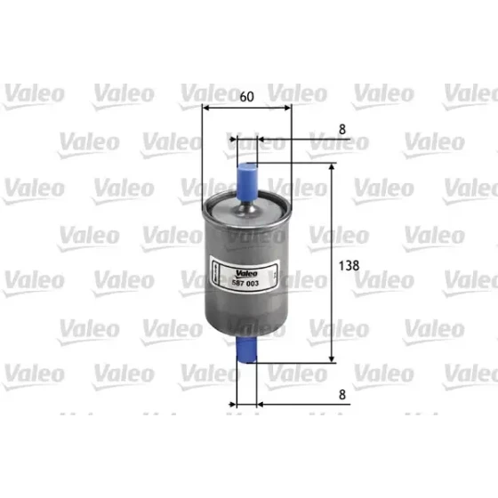 Valeo Yakıt Filtresi – 587003 ürün görseli