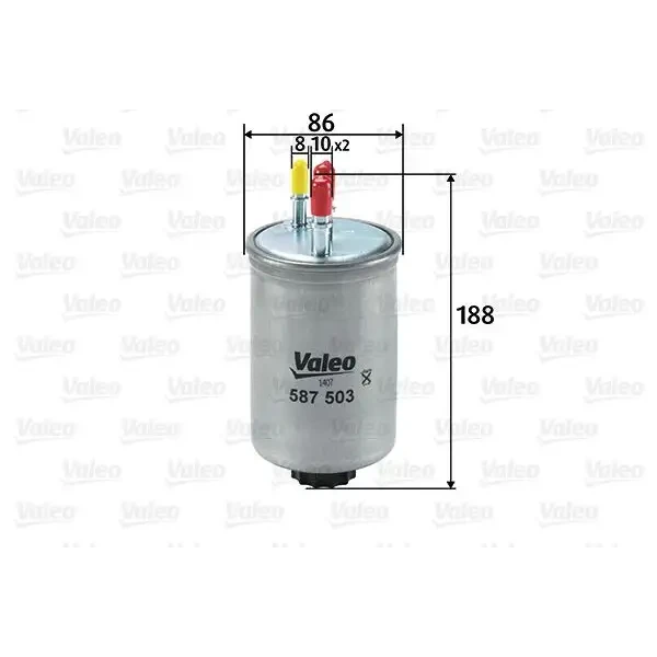Valeo Yakıt Filtresi – 587503