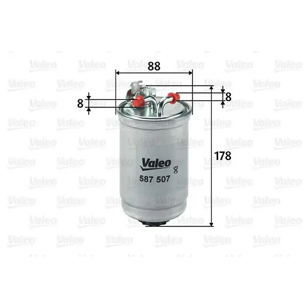 Valeo Yakıt Filtresi – 587507
