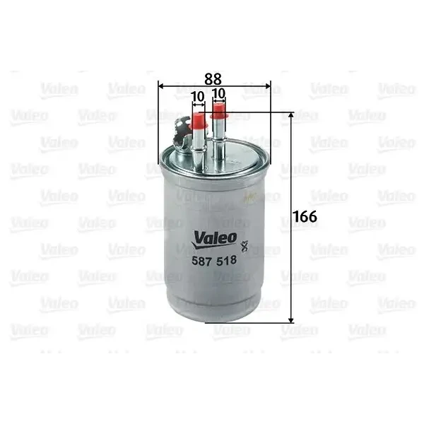 Valeo Yakıt Filtresi – 587518
