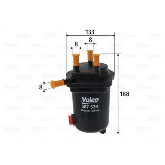 Valeo Yakıt Filtresi – 587539 / OEM 7701063611 ürün görseli