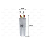 Valeo Yakıt Filtresi – 587540 / OEM 7H0127401A