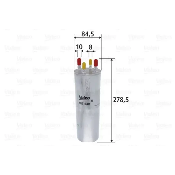 Valeo Yakıt Filtresi – 587540 / OEM 7H0127401A ürün görseli