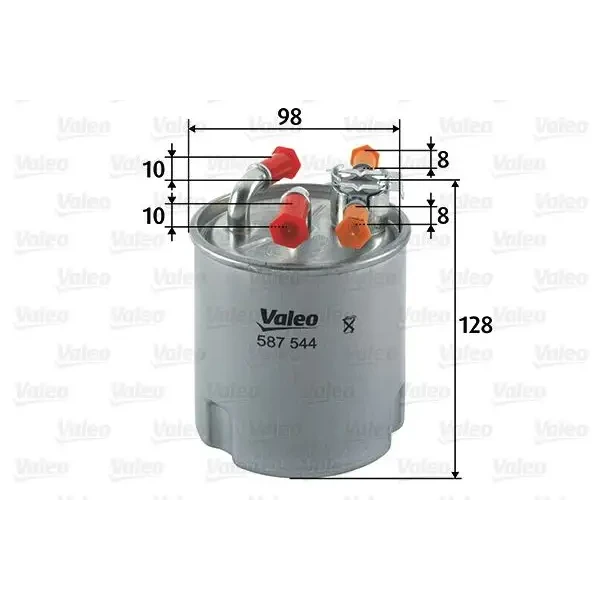Valeo Yakıt Filtresi – 587544