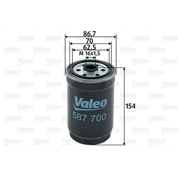 Valeo Yakıt Filtresi – 587700