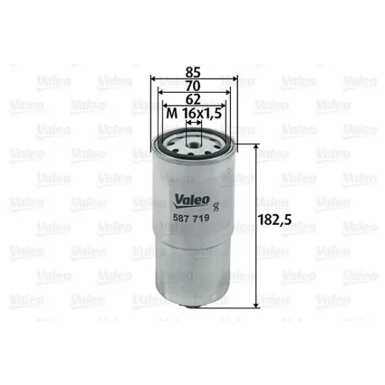 Valeo Yakıt Filtresi – 587719 ürün görseli