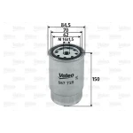 Valeo Yakıt Filtresi – 587725