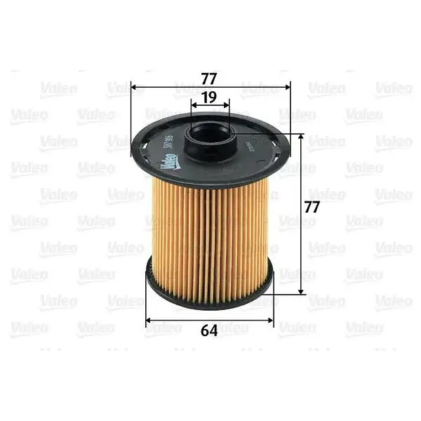 Valeo Yakıt Filtresi – 587916 / OEM 7701206119