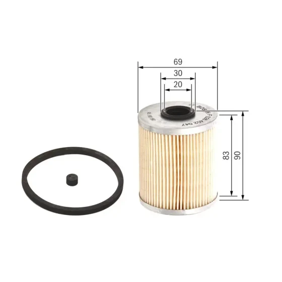 Bosch Yakıt Filtresi – F026402047 ürün görseli