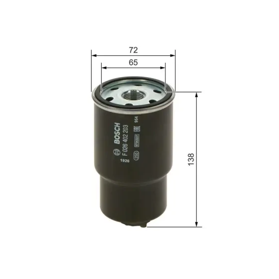 Bosch Yakıt Filtresi – F026402203 ürün görseli