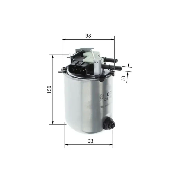 Bosch Yakıt Filtresi – F026402288 / OEM 164004EA2B
