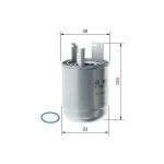 Bosch Yakıt Filtresi – F026402289 / OEM 164A0HV80A