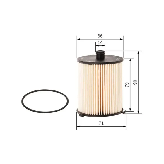 Bosch Yakıt Filtresi – F026402810 / OEM 233090N01000 ürün görseli