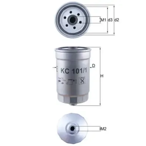 Mahle Yakıt Filtresi – KC101/1